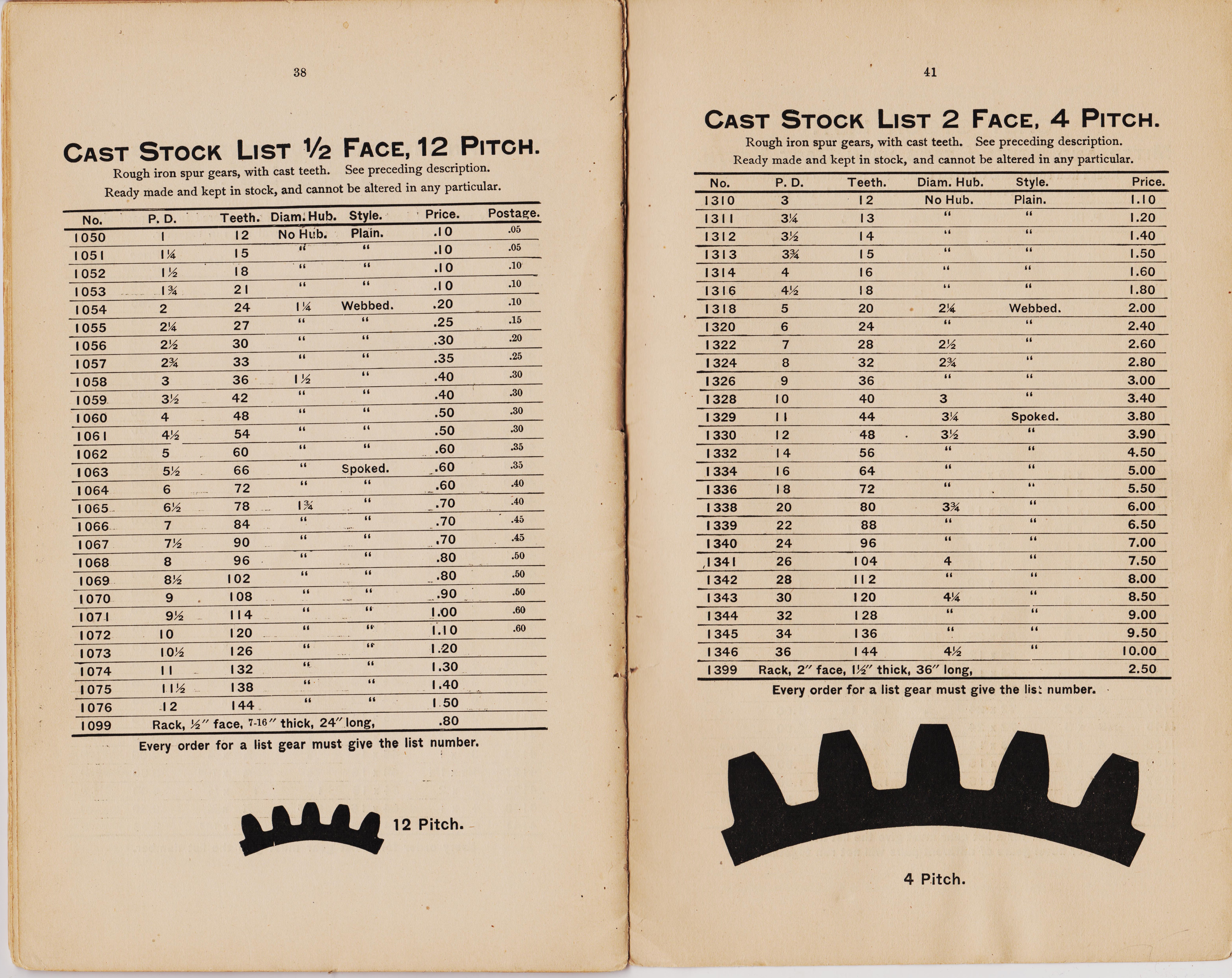
http://antiquemachinery.com/images-2020/Grants-Gear-Book-Lexington-Gear-Works-1892-page-38-41-Stock-list-One-half-inch-face-12-Pitch-Two-inch-face-4-Pitc.jpg
