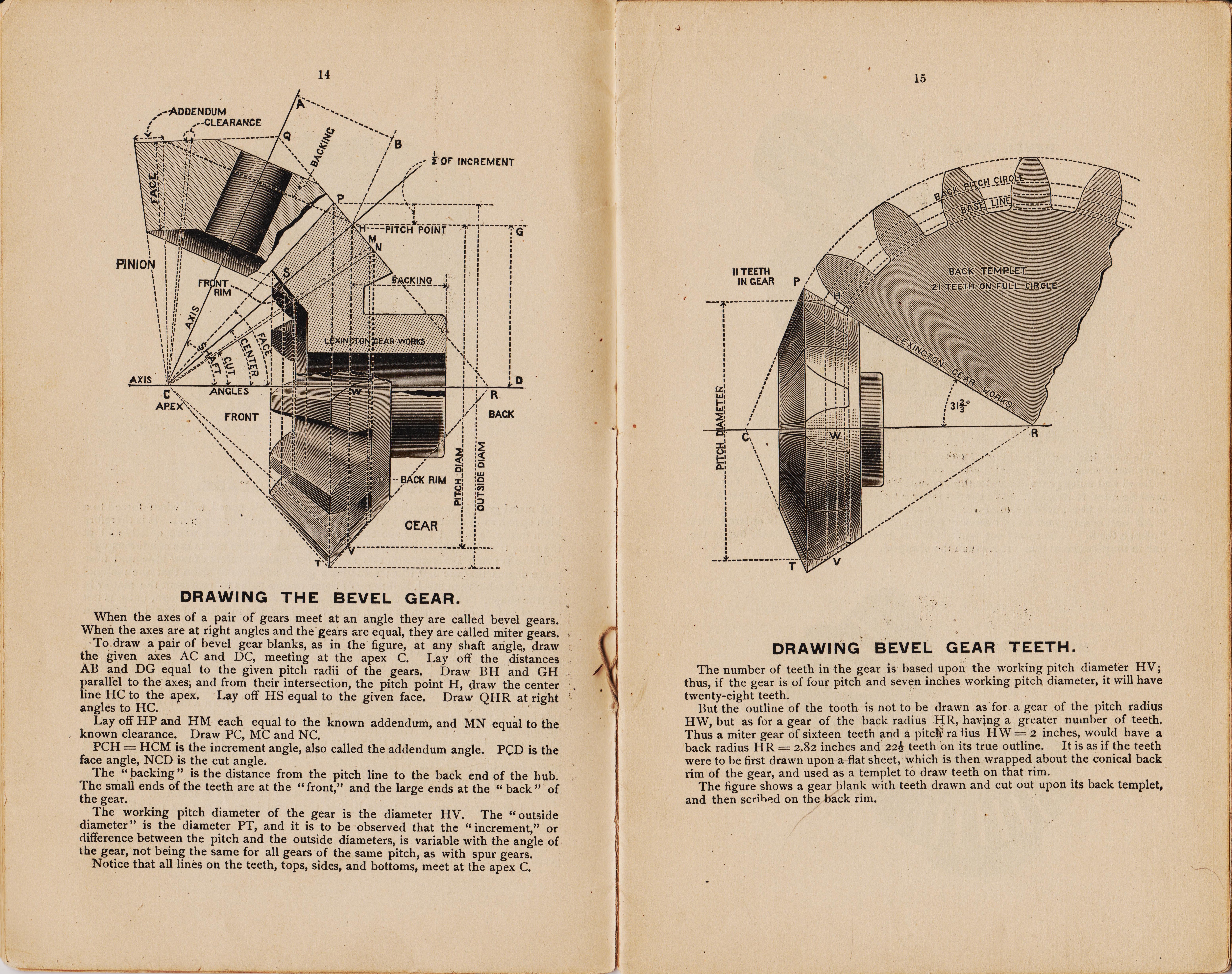 Page 14-15 Bevel-and-Miter-Gears with Planed Teeth are more accurate along ...